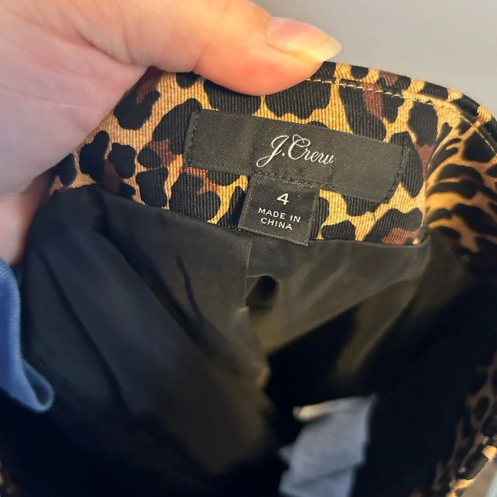 J.CREW LEOPARD NO. 2 PENCIL SKIRT - Picture 6 of 6
